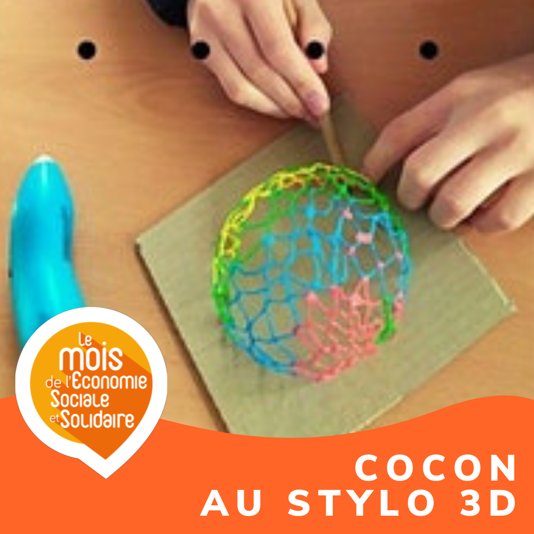 Atelier cocon avec stylo 3D pour enfants - ESS CLUB